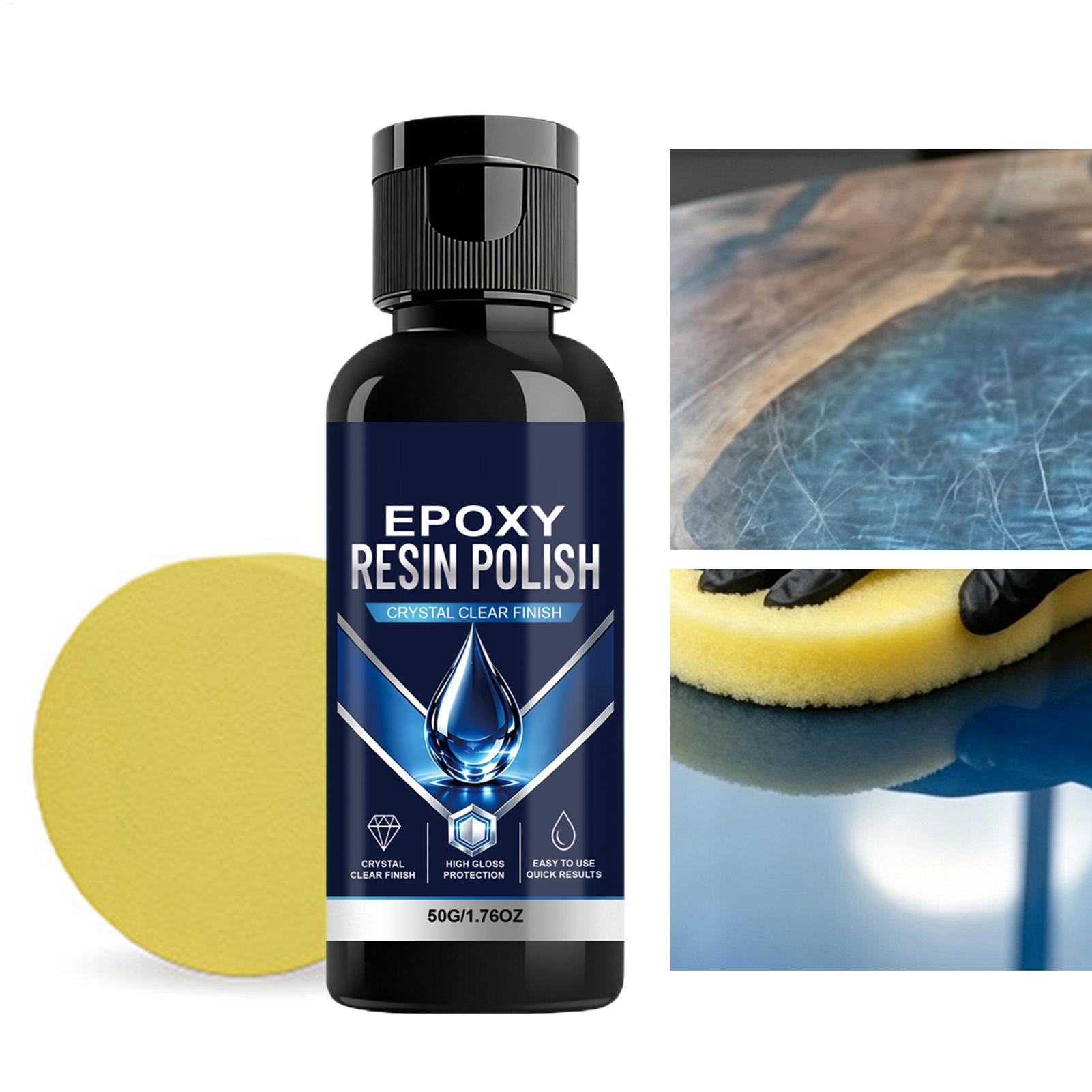 Woodworking Resin - Zestaw do polerowania żywicy epoksydowej, przywracający