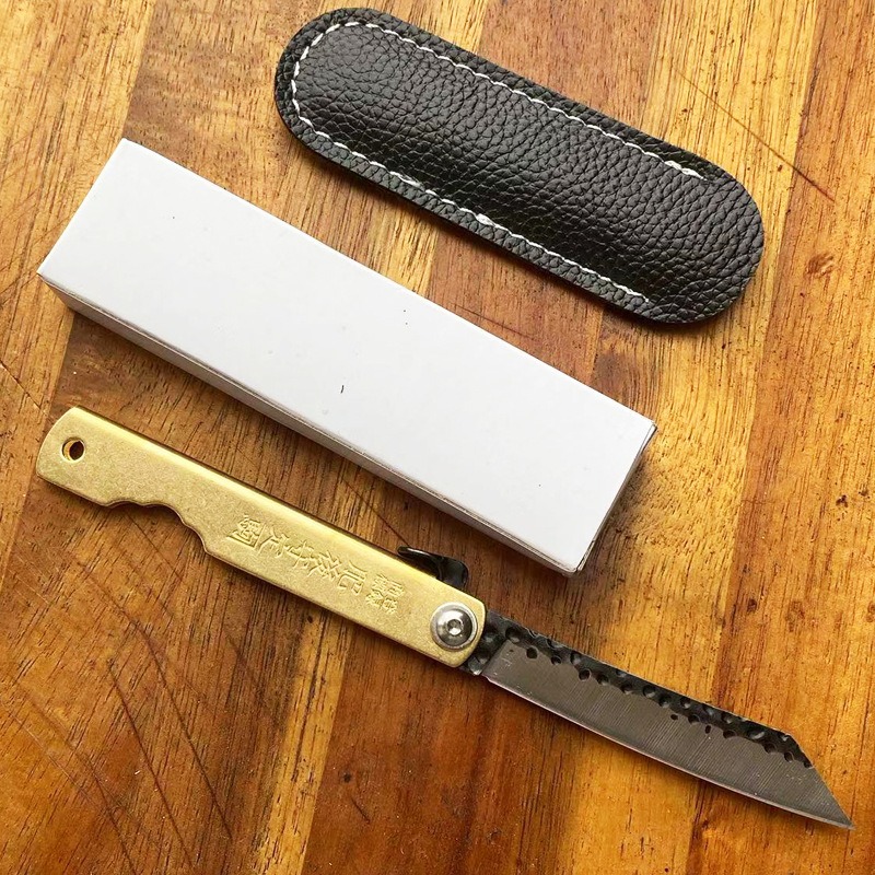 Nóż Higonokami, japońska stal  – Woodworking In Japanese recenzja i cena