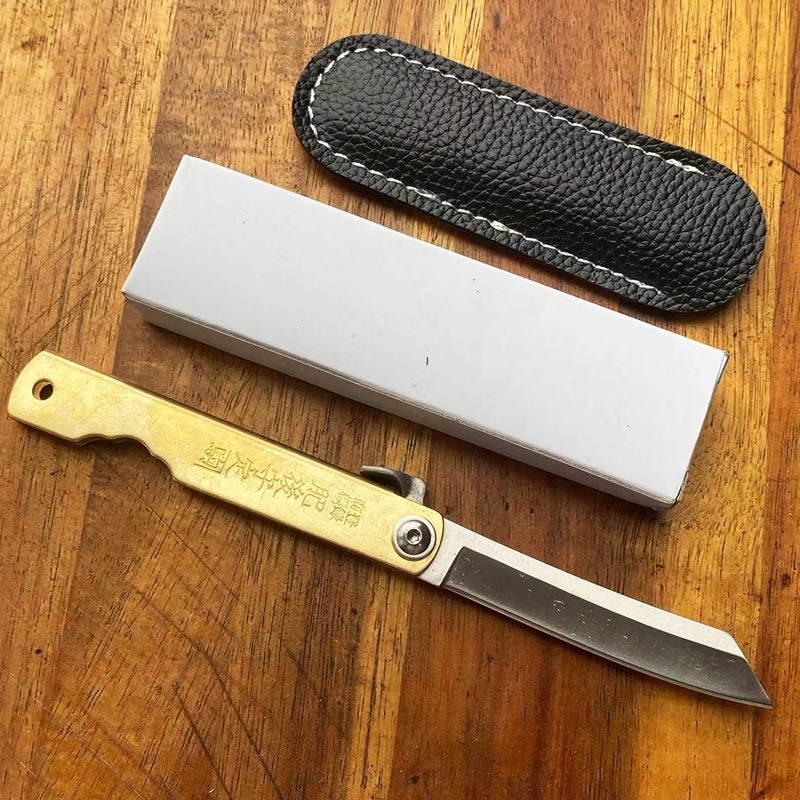 Nóż Higonokami, japońska stal  – Woodworking In Japanese recenzja i cena